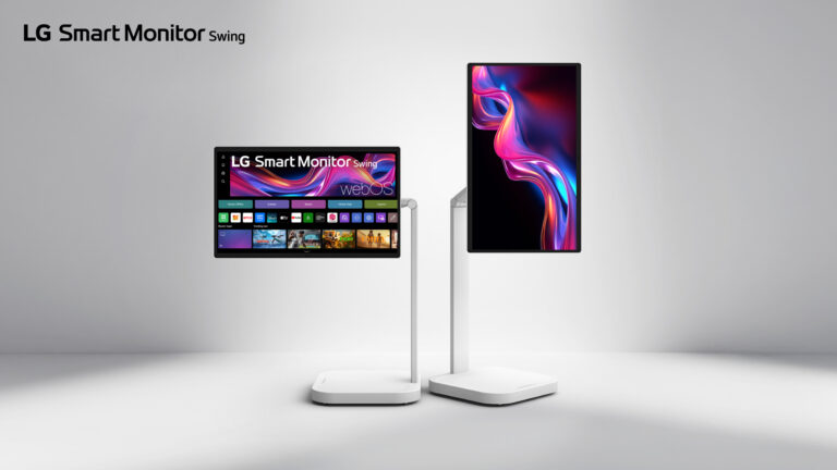 แอลจีส่ง Smart Monitor Swing จอสัมผัส 4K เคลื่อนที่ได้รุ่นแรก พร้อม webOS ในตัวให้ดูหนัง-ทำงานได้ทุกที่ในบ้าน