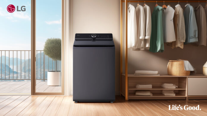 เครื่องซักผ้า LG ฝาบนมีจอ LCD รุ่น TX2725AT9G ความจุ 25 กิโลกรัม ที่มาพร้อมดีไซน์ล้ำสมัย