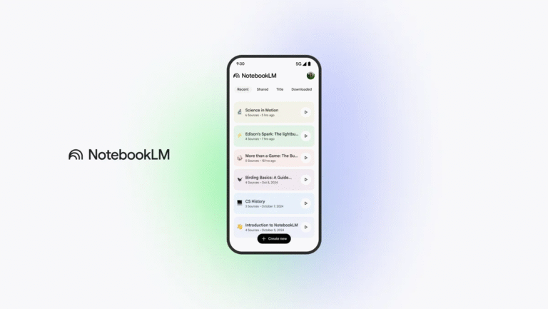 Google เปิดตัวแอป NotebookLM บน iOS และ Android รองรับฟีเจอร์สรุปเสียง ฟังออฟไลน์ได้ เพิ่มทางเลือกใหม่ในการจัดการข้อมูล