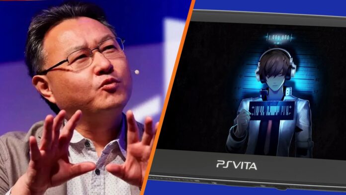 ภาพของอดีตประธาน Sony Shuhei Yoshida กำลังให้สัมภาษณ์