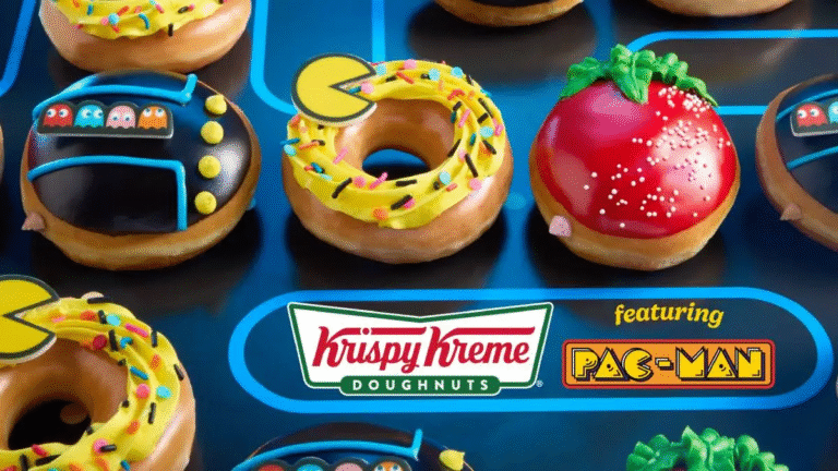 Krispy Kreme ร่วมฉลอง 45 ปี Pac-Man ด้วยโดนัทลายพิเศษ วางขายแล้วในสหรัฐฯ และญี่ปุ่น
