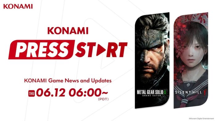 ภาพโปรโมตงาน Konami Press Start 2025 เตรียมเผยข้อมูลเกมใหม่ 12 มิ.ย. นี้ ทั้ง Metal Gear Solid Δ และ Silent Hill f