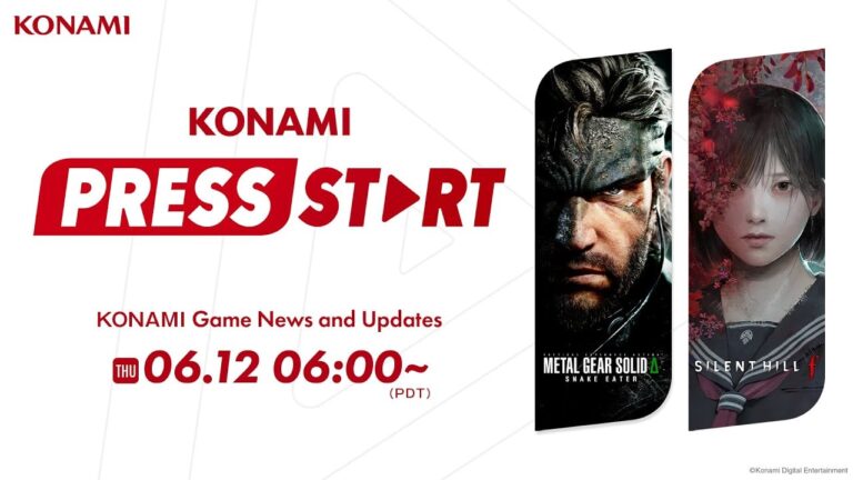 Konami เตรียมจัดไลฟ์ “Press Start” วันที่ 12 มิ.ย.นี้ พร้อมอัปเดต Metal Gear Solid Delta และ Silent Hill f