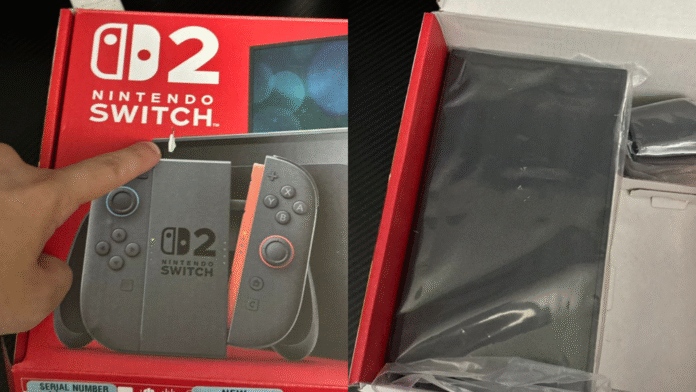 ภาพ Nintendo Switch 2 จอทะลุในวันเปิดขาย
