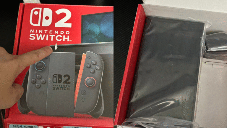 ดราม่าหนักวันเปิดขาย! Nintendo Switch 2 เจอปัญหาจอทะลุ หลังร้าน GameStop เย็บใบเสร็จทะลุกล่อง