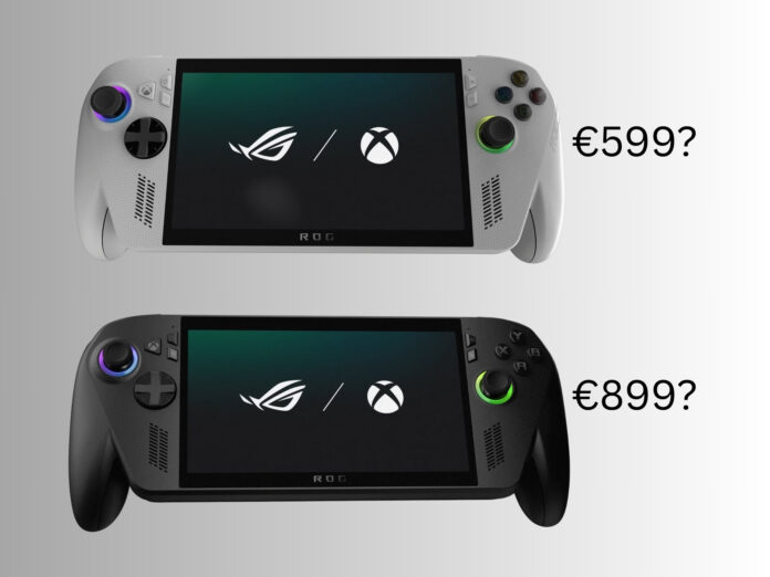 ภาพ ROG Xbox Ally แสดงราคาคาดการณ์อยู่ข้างๆ
