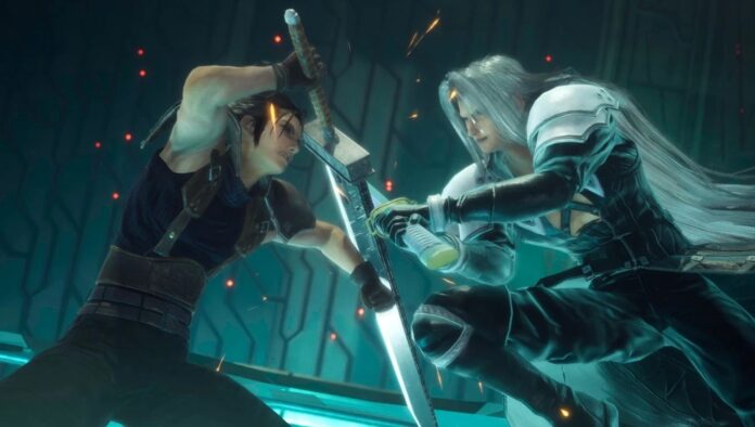 Zack Fair และ Sephiroth ปะทะดาบกันอย่างดุเดือดในเกม Crisis Core: Final Fantasy VII Reunion