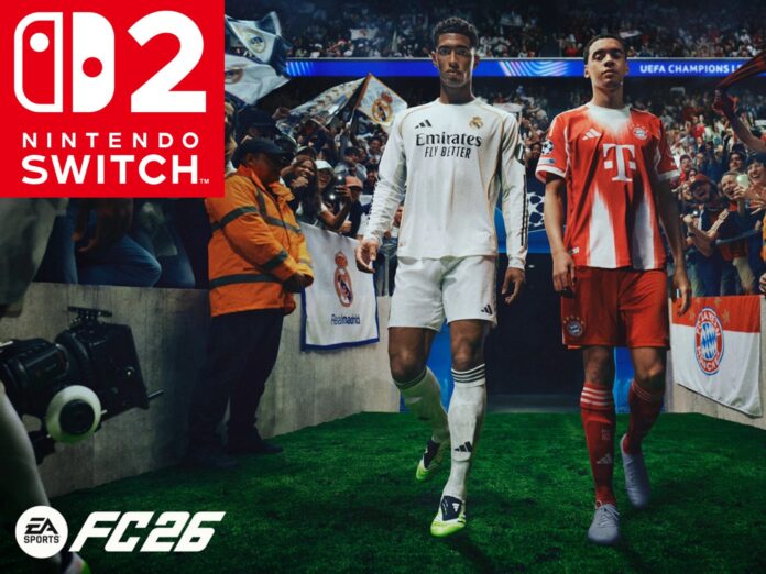 ภาพโปรโมตเกม EA Sports FC 26 บน Switch 2