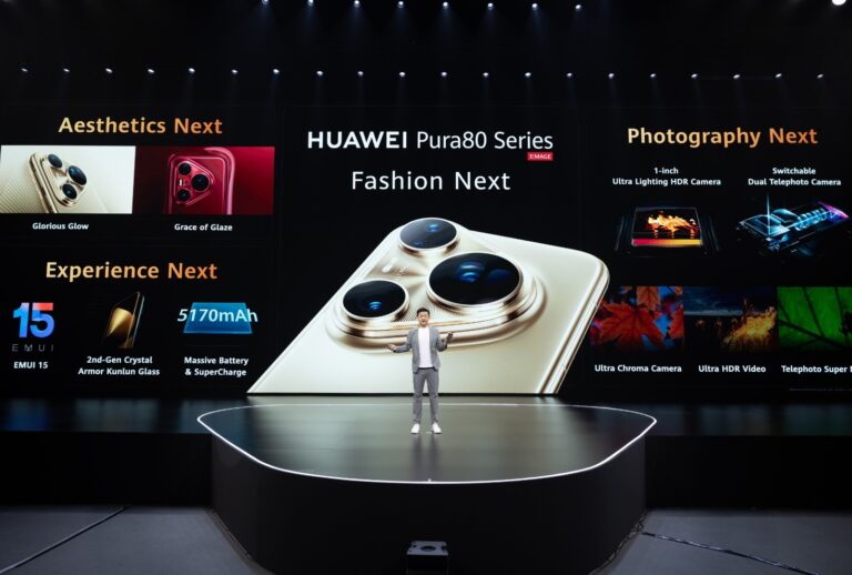 หัวเว่ย เปิดตัว HUAWEI Pura 80 Series สมาร์ตโฟนเรือธงแห่งปี ยกระดับมาตรฐานใหม่ของเทคโนโลยีการซูมด้วยกล้องเทเลโฟโต้แบบคู่ครั้งแรกของโลก และฟีเจอร์ถ่ายภาพกลางคืนขั้นสูง วางจำหน่ายแล้วในไทย พร้อมข้อเสนอสุดพิเศษ!