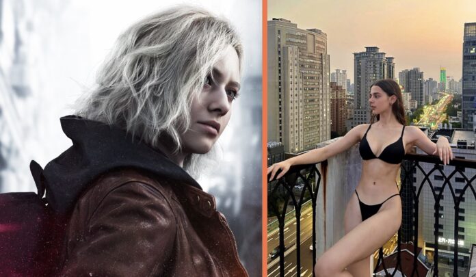 ตัวละครหญิงในเกม Resident Evil Requiem เทียบกับนางแบบหญิงที่คาดว่าเป็นต้นแบบใบหน้า