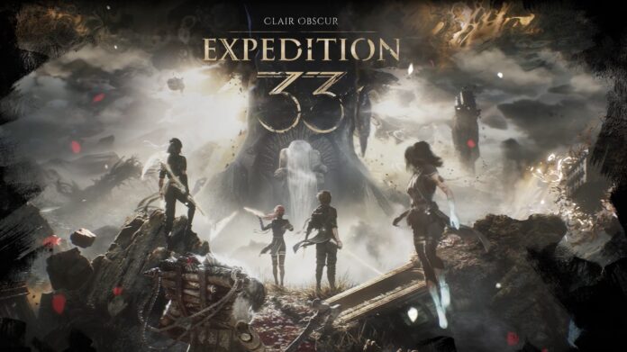 ภาพโปรโมตเกม Clair Obscur: Expedition 33 เหล่าตัวละครกำลังเตรียมตัวสู้