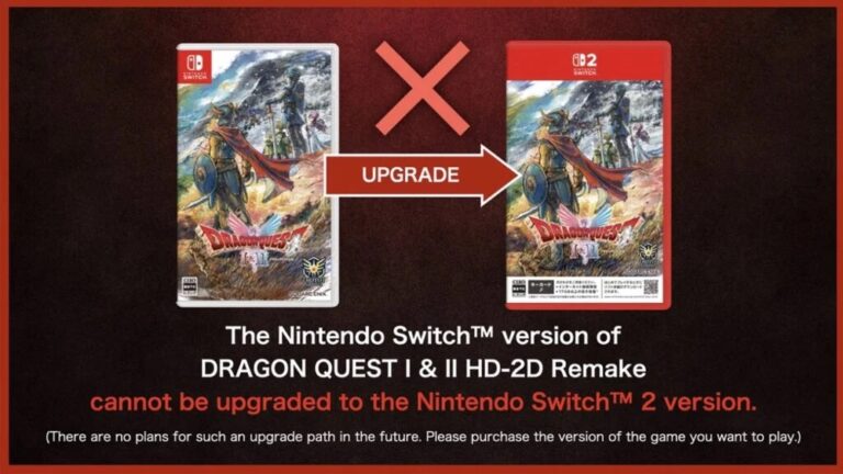 เตรียมซื้อให้ตรงเครื่อง! DRAGON QUEST I & II HD-2D Remake ไม่มีระบบอัปเกรดหรือแชร์เซฟ ระหว่าง Switch รุ่นแรกกับ Switch 2
