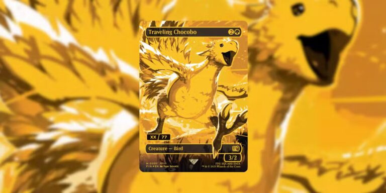 นักสะสมควักเงินกว่า 8 ล้านบาทซื้อการ์ด Chocobo สีทองใบหายากจาก MTG
