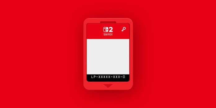 ภาพตัวอย่าง Game-Key Card ของ Switch 2