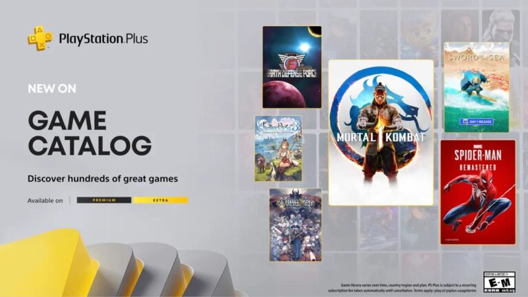 PlayStation Plus ประจำเดือนสิงหาคม จัดเต็มด้วยเกม Mortal Kombat 1, Marvel’s Spider-Man, Sword of the Sea, Earth Defense Force 6 และอีกมากมาย