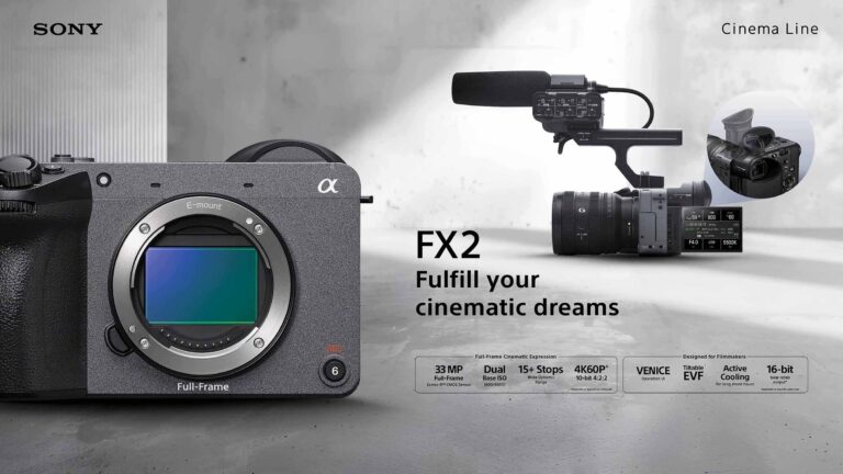 โซนี่เปิดตัว FX2 กล้อง Cinema Line รุ่นล่าสุด ตอบโจทย์ครีเอเตอร์มืออาชีพ พร้อมเปิดโอกาสสู่เวทีระดับโลกใน Sony Future Filmmaker Awards 2026