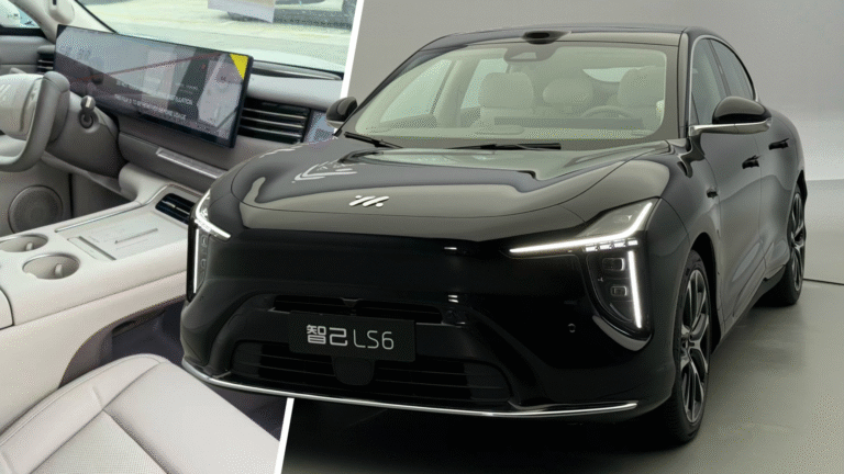 IM LS6 (MG IM6) โฉมใหม่เผยภาพภายในห้องโดยสารในจีนก่อนเปิดตัวอย่างเป็นทางการ