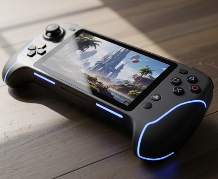 ภาพตัวอย่างเครื่อง PS6 Handheld