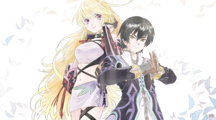 ภาพโปรโมตเกม Tales of Xillia Remastered ตัวละครหลักชายหญิงยืนข้างกัน