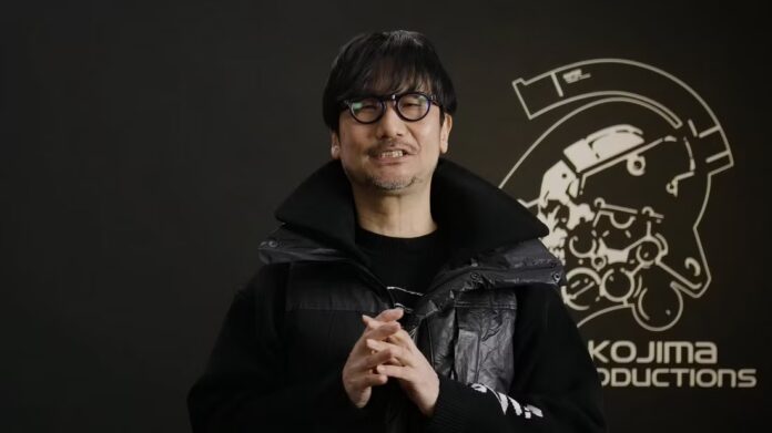 ภาพ Hideo Kojima กำลังให้ สัมภาษณ์ อย่างเข้มข้น