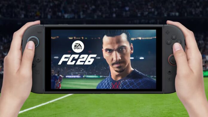 ภาพเกม EA Sports FC 26 บนเครื่อง Switch 2