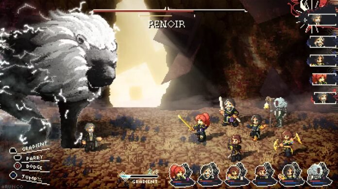 ภาพเกม Clair Obscur: Expedition 33 ในฉบับ HD-2D