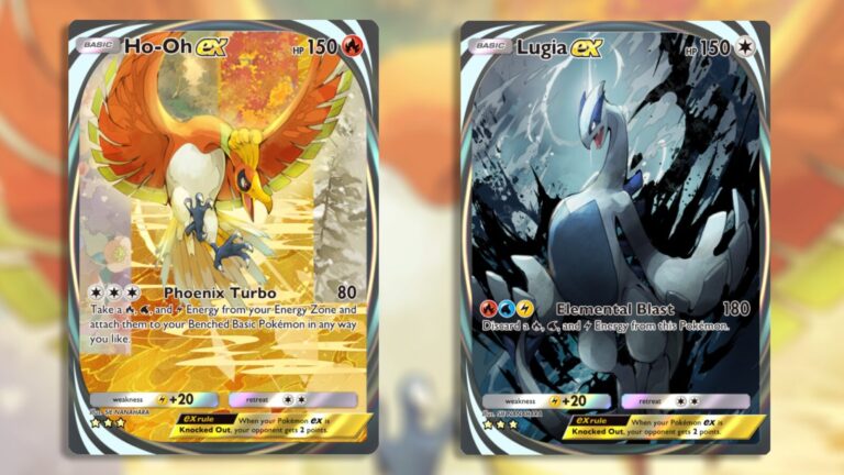 Pokémon TCG Pocket อัปเดตการ์ด Ho-Oh และ Lugia ใหม่! ปิดฉากปัญหาปมดราม่าลอกงานภาพ