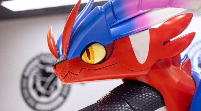 ภาพ Koraidon จากเกม Pokémon Scarlet