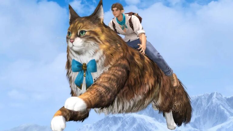 ทาสแมวห้ามพลาด! FFXIV เปิดตัวพาหนะใหม่สุดคิวท์! Shagcoat Cat ขี่ได้ทุกตัวละคร