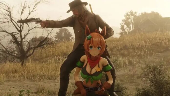 ม็อด Taiki Shuttle จาก Uma Musume ถูกเพิ่มเข้าไปในเกม Red Dead Redemption 2