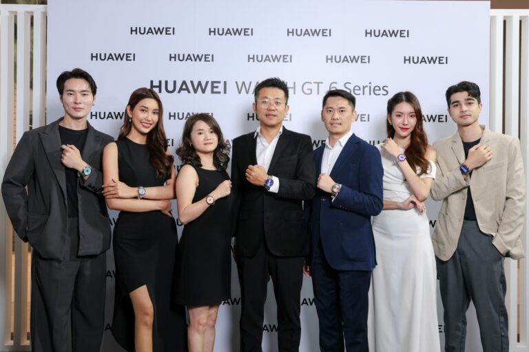 เปิดตัว HUAWEI WATCH GT 6 Series อย่างเป็นทางการในประเทศไทยพร้อมดึง “ใบเฟิร์น-พิมพ์ชนก” ถ่ายทอดภาพลักษณ์สมาร์ตวอตช์สายแฟชันเหนือระดับด้วยแบตเตอรี่ยาวนาน 21 วัน