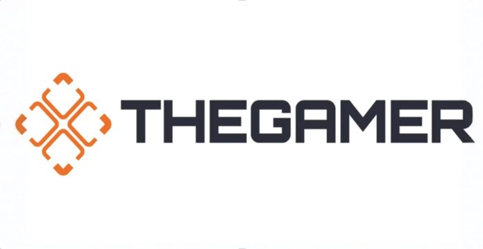 ภาพโลโก้เว็บไซต์ TheGamer บนพื้นหลังสีขาว