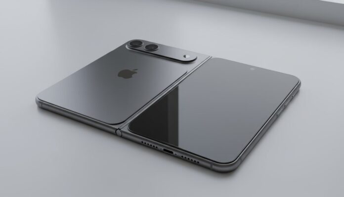 ภาพเรนเดอร์ของ iPhone Fold เผยให้เห็นภาพรวมของรุ่นจอพับในอนาคต