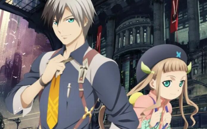 ภาพตัวละครเอกจากเกม Tales of Xillia 2 ชายหญิง 2 คนส่งยิ้มอย่างมั่นใจ