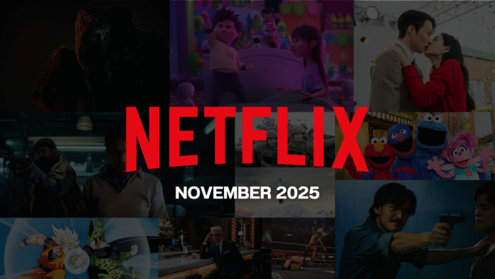 ภาพรวมคอนเทนต์เด่นจาก Netflix ประจำเดือนพฤศจิกายน 2025 พร้อมภาพตัดรวมจากซีรีส์และภาพยนตร์เรื่องต่าง ๆ ที่จะฉายภายในเดือน
