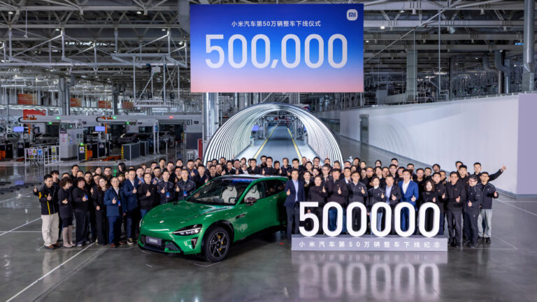 Xiaomi ผลิตรถทะลุ 500,000 คันภายใน 602 วัน หลังดีมานด์ SU7 และ YU7 โตต่อเนื่อง