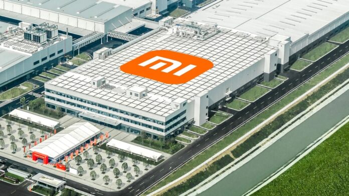 ภาพมุมสูงของโรงงานผลิตเครื่องใช้ไฟฟ้าอัจฉริยะอัตโนมัติของ Xiaomi ในเมืองอู่ฮั่น ประเทศจีน