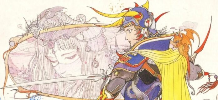 ภาพอาร์ตเวิร์กนักรบจาก Final Fantasy พร้อมภาพสเก็ตช์เบื้องหลัง