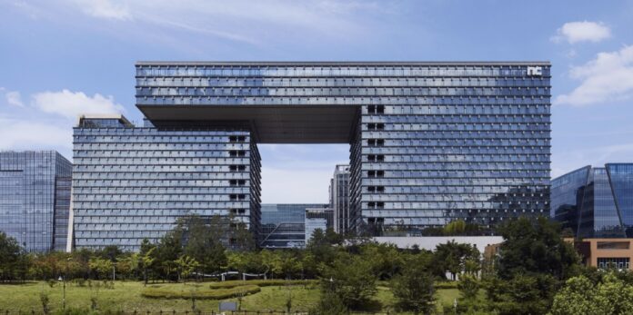 อาคารสำนักงานใหญ่ของ NCSoft บริษัทเกมจากเกาหลีใต้