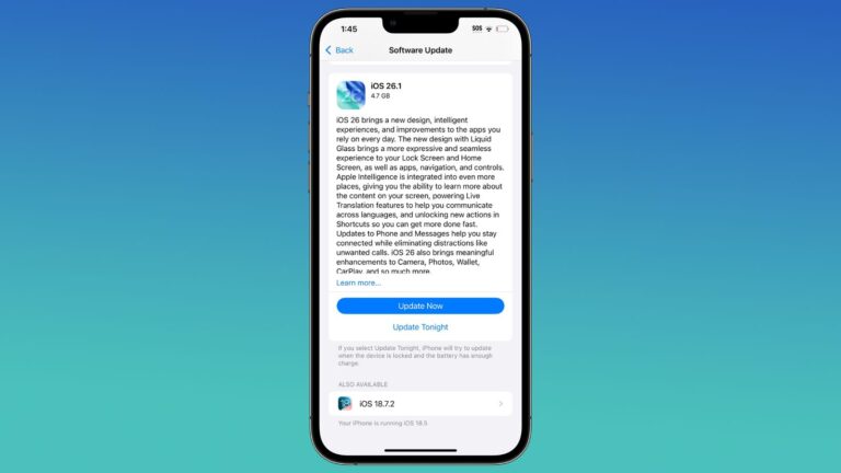 Apple เร่งกระตุ้นผู้ใช้ iPhone ที่ยังอยู่บน iOS 18 ขยับไปใช้งาน iOS 26 มากขึ้น