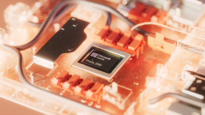 ชิป Microsoft Maia 200 ติดตั้งบนบอร์ดประมวลผล AI สำหรับดาต้าเซ็นเตอร์ Azure