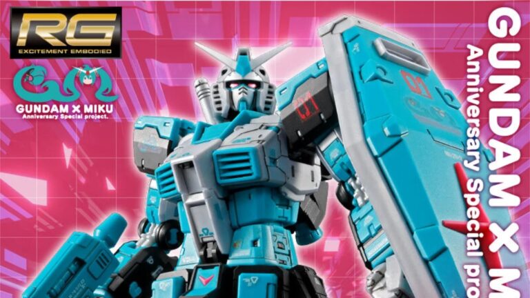 Bandai เดินหน้าคอลแลบ Gundam x Hatsune Miku เปิดตัว RX-78-2 เวอร์ชันใหม่