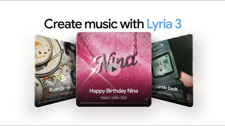 Gemini เพิ่มฟีเจอร์สร้างเพลงด้วย AI ใช้โมเดล Lyria 3 สร้างแทร็ก 30 วินาทีจากข้อความหรือรูปภาพ