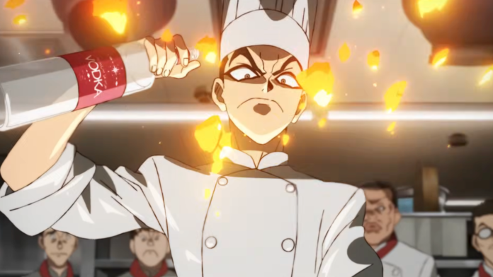 Akiyama Jan จุดไฟผัดในครัวอย่างดุดันจากอนิเมะ Iron Wok Jan