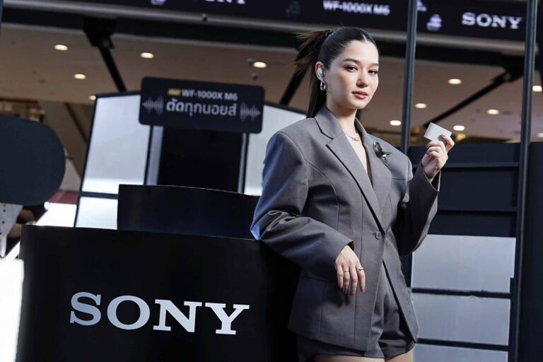 โซนี่ไทยเปิดตัว Sony WF-1000XM6 “อินเต็มเสียง ตัดทุกนอยส์” จูนเสียงโดยทีมทำเพลงระดับโลก เคาะราคา 11,990 บาท