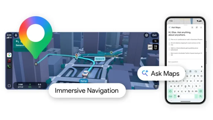 Google Maps โชว์ฟีเจอร์ Ask Maps และ Immersive Navigation ที่ขับเคลื่อนด้วย Gemini