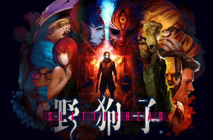 ภาพคีย์อาร์ตของเกมสยองขวัญ Slitterhead จาก Bokeh Game Studio