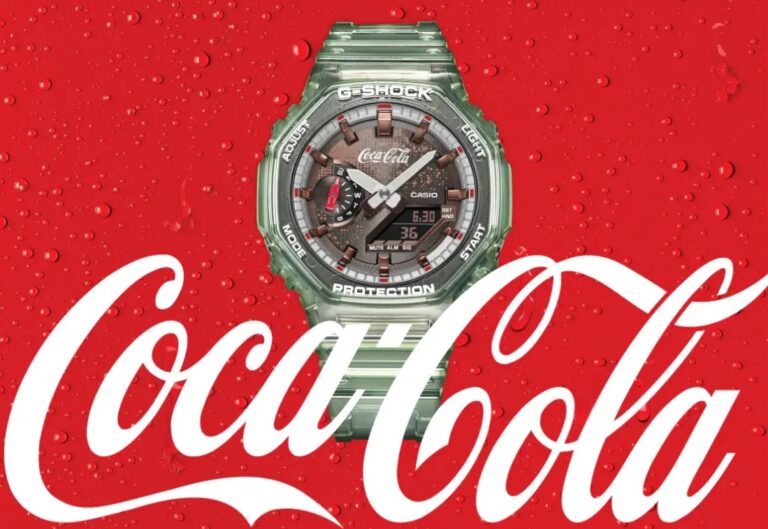 Casio เปิดตัว G-Shock Coca-Cola รุ่นพิเศษ ดีไซน์แรงบันดาลใจ จากขวดแก้วสุดคลาสสิก