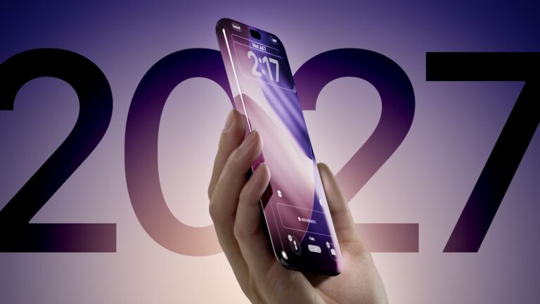 ลือ iPhone ครบรอบ 20 ปี ใช้ “Liquid Glass Display” ดีไซน์โค้งรอบด้าน ขอบจอแทบหายไป