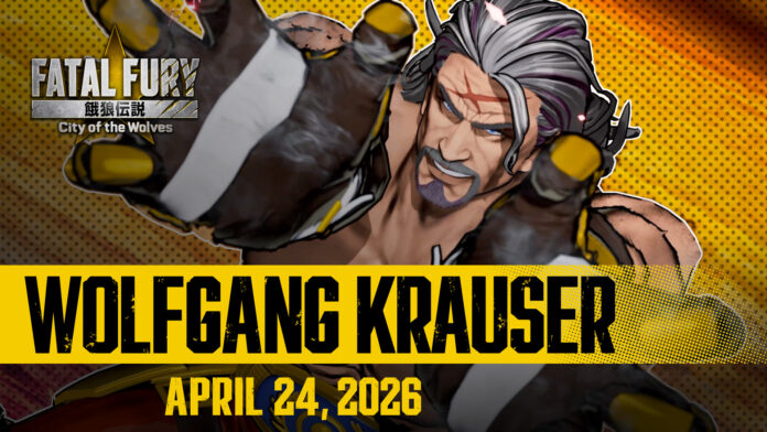 Wolfgang Krauser ใน FATAL FURY: City of the Wolves พร้อม DLC 24 เม.ย. 2026